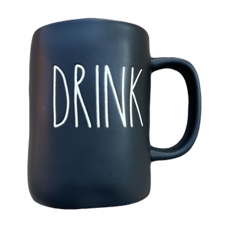 Rae Dunn Artisan Collection Cersmic 'DRINK' Mug Minimalist Design